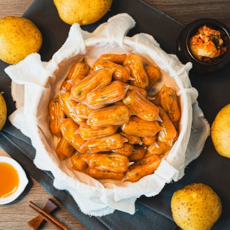 토박이마을 강원더몰,김치쪼랭이만두600g 2팩